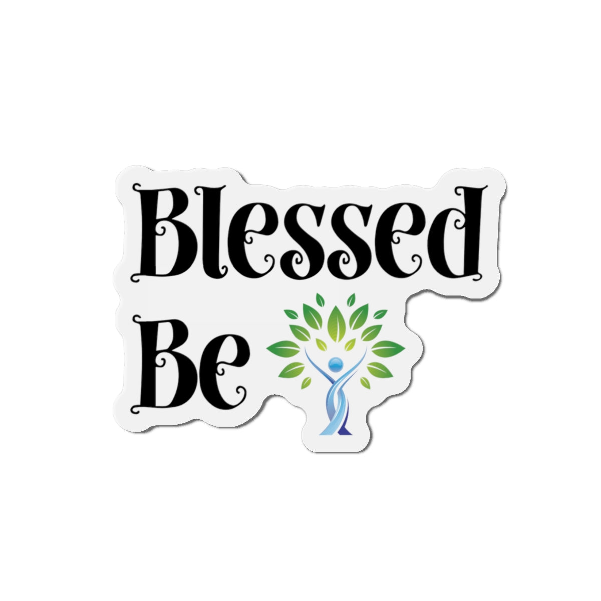 Blessed Be - Blue Tree Magnet