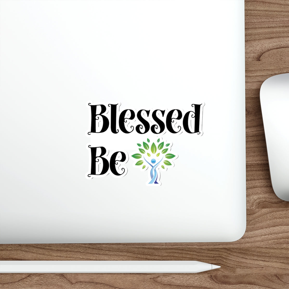 Blessed Be - Blue Tree Sticker
