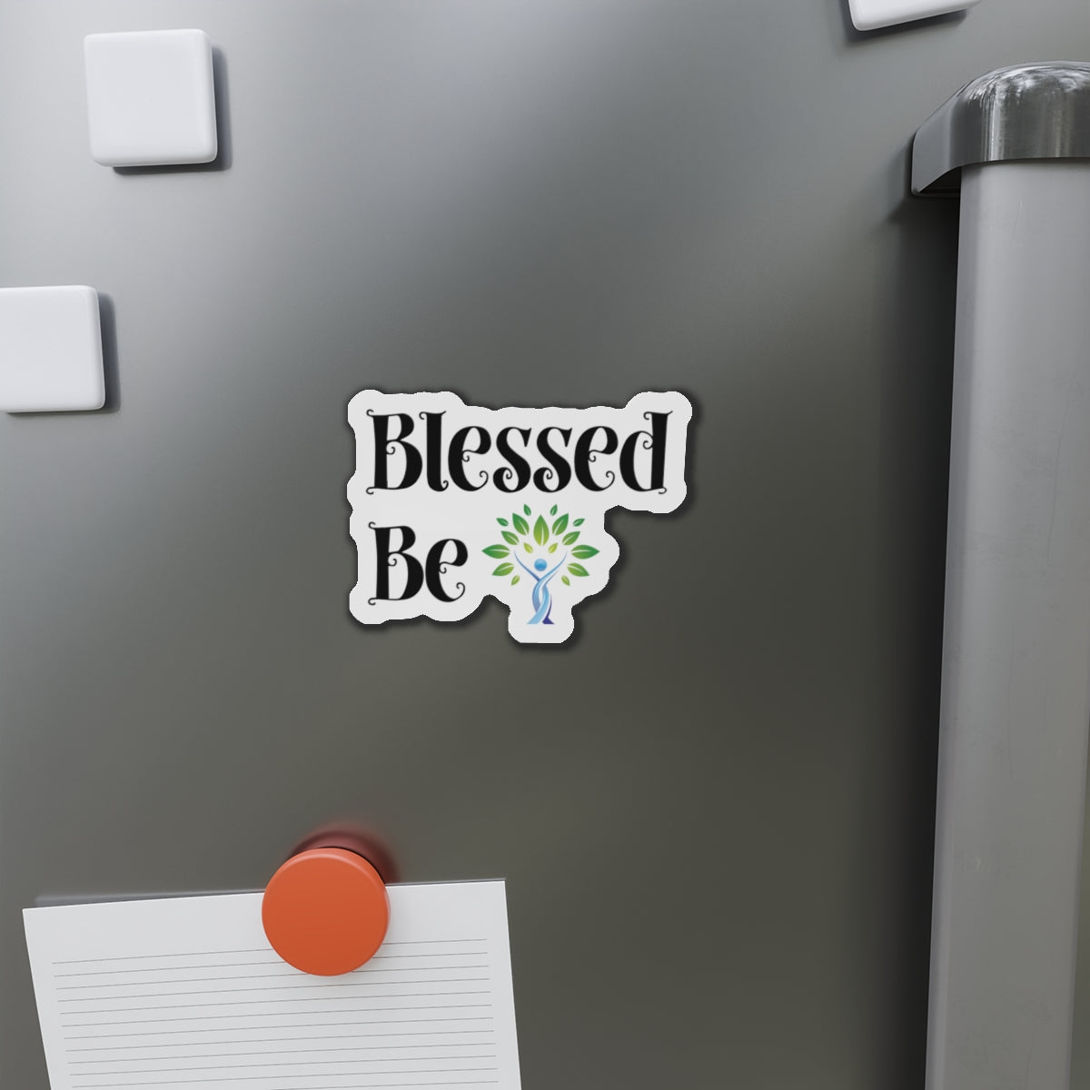 Blessed Be - Blue Tree Magnet