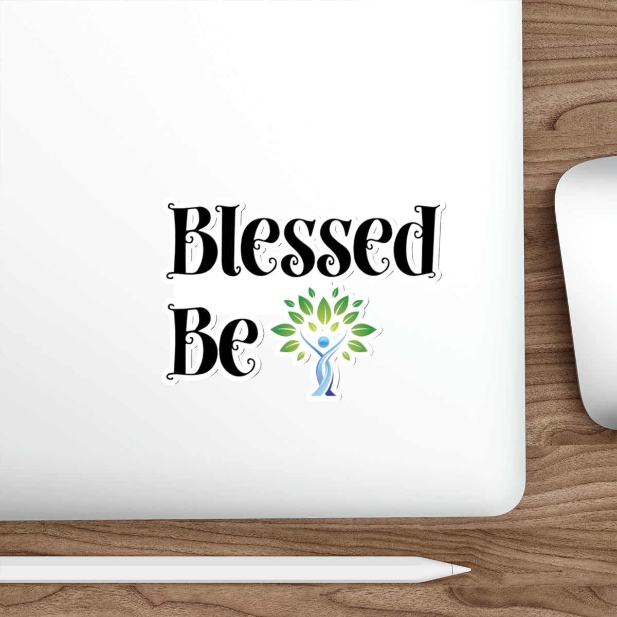 Blessed Be - Blue Tree Sticker