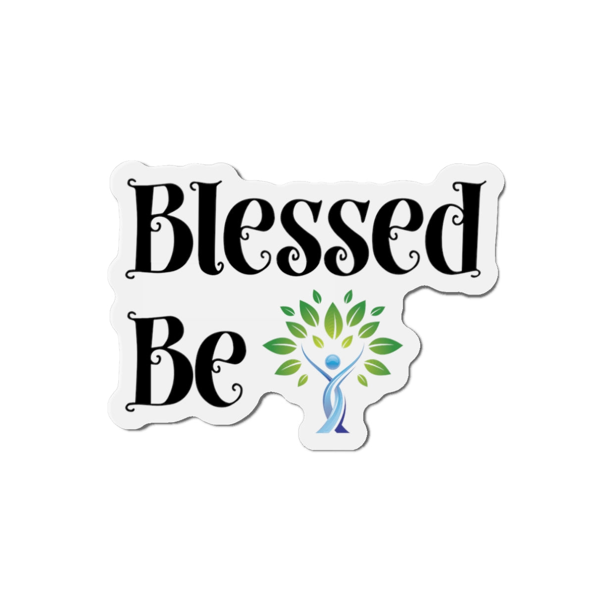 Blessed Be - Blue Tree Magnet